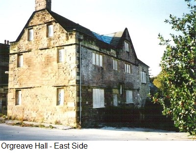 Orgreave Hall - East Side